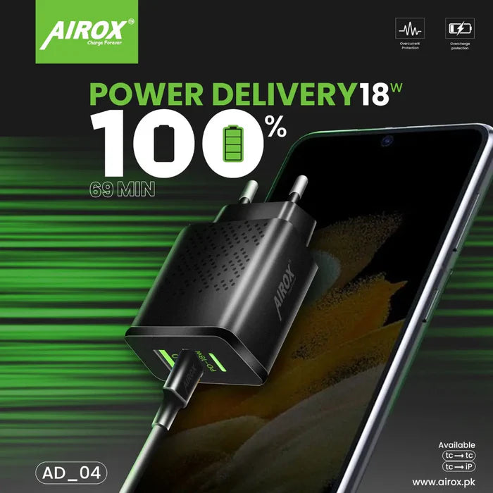AD04   Fast   Adapter   18W