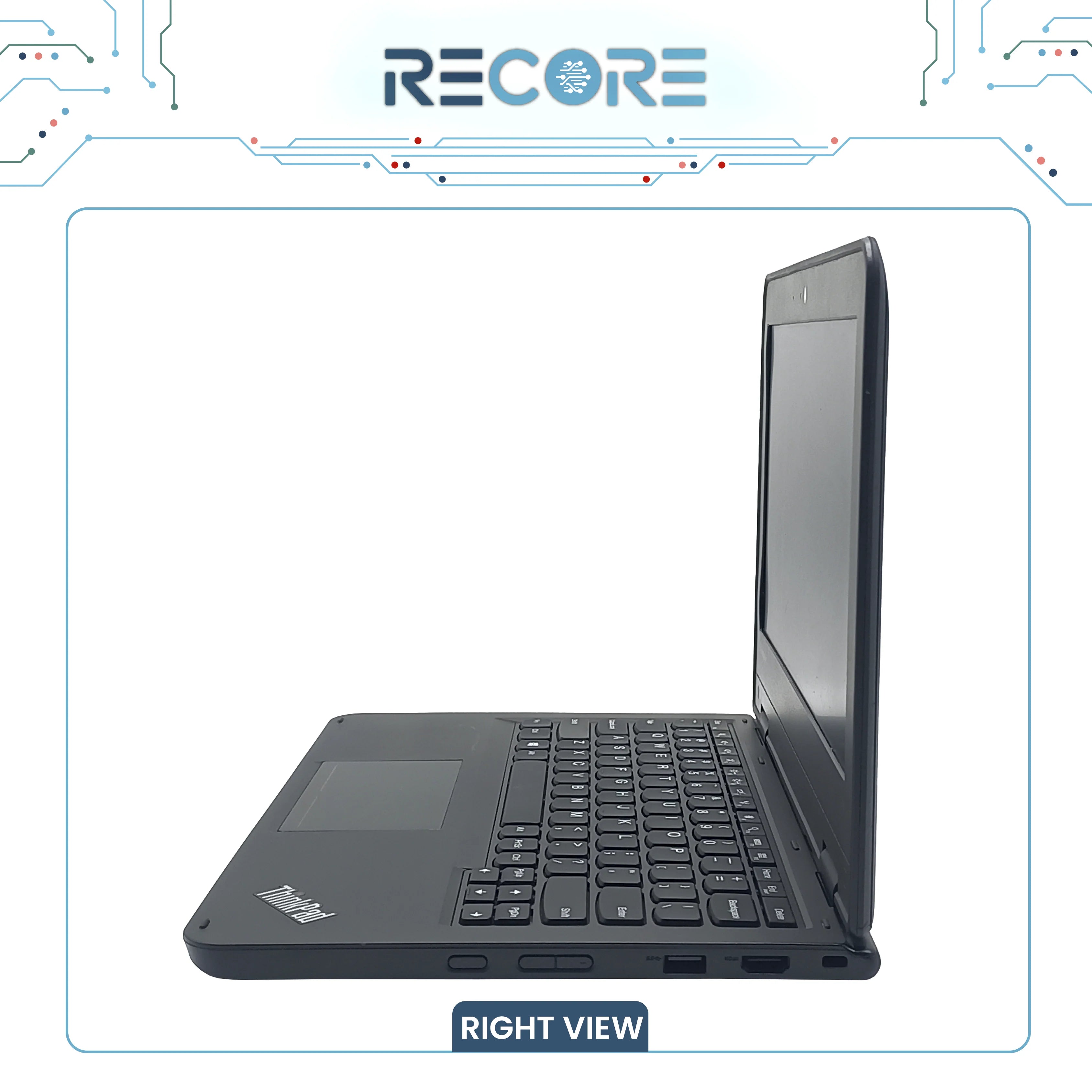 1 year warranty Lenovo Thinkpad 11e - Premium Edition | 4 GB RAM | 128 GB Storage | 11.6 inch″ HD Display | Type-C Charging | Celeron 5th Generation | Premium Packaging | Window 10