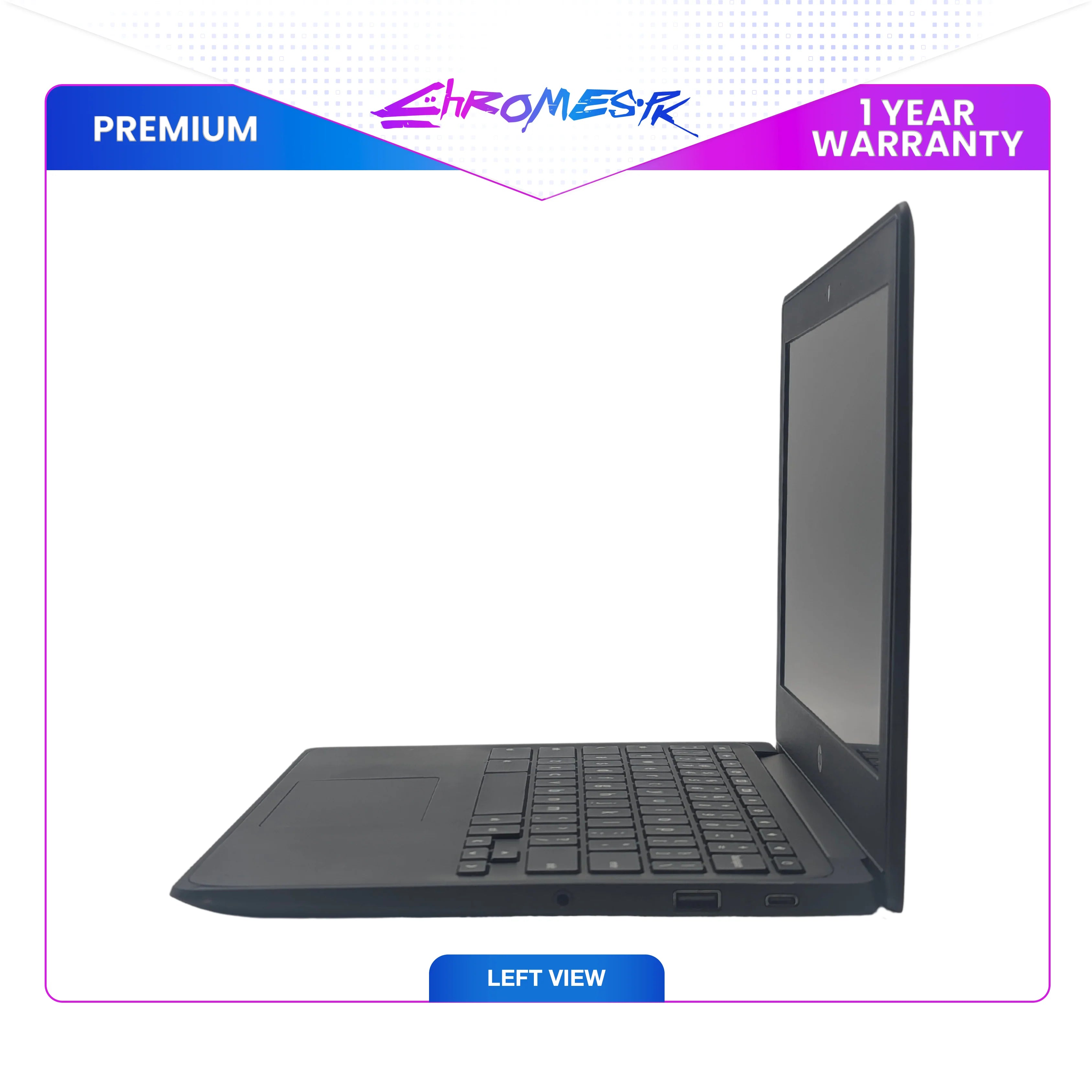 1 year warranty HP Chromebook 14 G7 | 4GB RAM | 64GB Storage | 14 inch″ HD Display | Type-C Charging | Chrome Update till 2031 | Premium Packaging